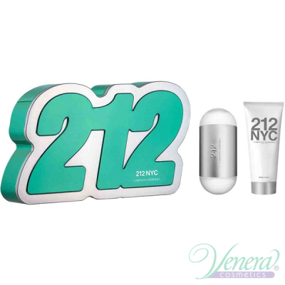 Carolina Herrera 212 Комплект (EDT 60ml + Body Lotion 75ml) за Жени Дамски Комплекти